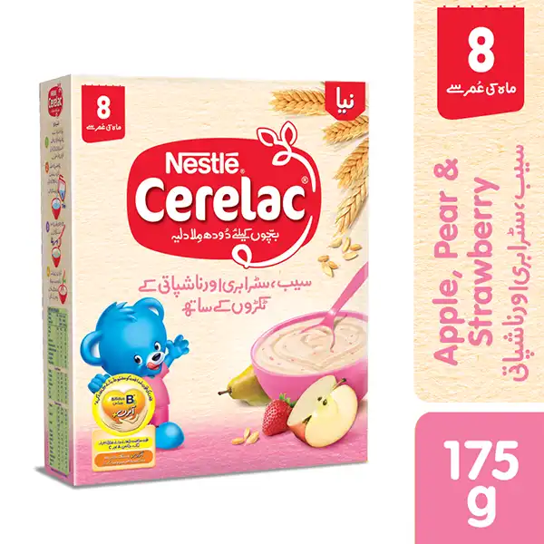 Cerelac Apple , Pear & Strawberry 175 Grams